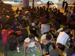 Thousands of migrants were rounded up by state security forces last week. (Ayman Al-Sahili / REUTERS) Thousands of migrants were rounded up by state security forces last week. (Ayman Al-Sahili / REUTERS)