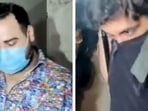 Rishabh Sachdeva and Pratik Gaba can be seen exiting from the NCB office after detention, Nawab Malik posted a video on Twitter. Rishabh Sachdeva and Pratik Gaba can be seen exiting from the NCB office after detention, Nawab Malik posted a video on Twitter.
