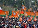 The BJP is likely to win in Uttar Pradesh, Uttarakhand, Goa and Manipur, the survey shows. The BJP is likely to win in Uttar Pradesh, Uttarakhand, Goa and Manipur, the survey shows. 