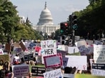 The Texas abortion law, which took effect on Sept. 1, bans abortions at around six weeks of pregnancy. (AFP) The Texas abortion law, which took effect on Sept. 1, bans abortions at around six weeks of pregnancy. (AFP)