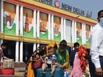 New Delhi railway station (Arvind Yadav/HT)