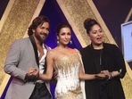 Terence Lewis, Malaika Arora and Geeta Kapur on India's Best Dancer season 2. Terence Lewis, Malaika Arora and Geeta Kapur on India's Best Dancer season 2.