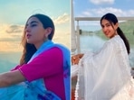 Recently, Sara Ali Khan took to her Instagram handle to share a few stills in stunning ethnic wear.(Instagram/@saraalikhan95)