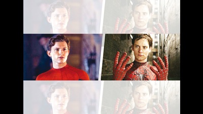Spider-Man’s No Way Home trailer with Tom (left) has sparked the debate if he has snatched the crown from the OG, Tobey (right) Spider-Man’s No Way Home trailer with Tom (left) has sparked the debate if he has snatched the crown from the OG, Tobey (right)