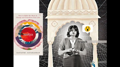 Gayatri, who has authored a book (inset), opines that we can improve the atmosphere around us, tweet by tweet, post by post, interaction by interaction (Parth Garg) Gayatri, who has authored a book (inset), opines that we can improve the atmosphere around us, tweet by tweet, post by post, interaction by interaction (Parth Garg)