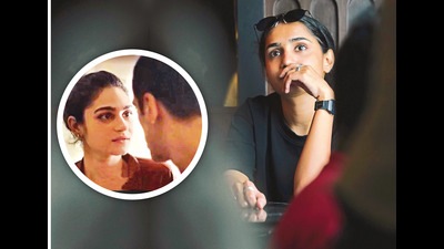 In Ria Singh’s (above) film Closure (inset), a guy asks a girl multiple times if he could come over to her place, due to the Bollywood notion of romance in which pursuit eventually leads to acceptance In Ria Singh’s (above) film Closure (inset), a guy asks a girl multiple times if he could come over to her place, due to the Bollywood notion of romance in which pursuit eventually leads to acceptance
