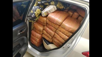 The two arrested persons revealed that they used to bring marijuana from Madhya Pradesh, Odisha and Andhra Pradesh. (Photo for representation)