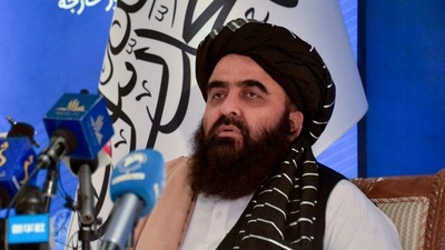 Afghanistan's foreign minister Amir Khan Muttaqi. (AFP file photo) Afghanistan's foreign minister Amir Khan Muttaqi. (AFP file photo)