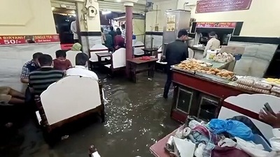Lingojiguda Ward Office at Saroornagar in Hyderabad received 131.5 mm of rainfall, while downpour was also recorded in a number of other locations, according to the rainfall data of Telangana State Development Planning Society. (ANI) Lingojiguda Ward Office at Saroornagar in Hyderabad received 131.5 mm of rainfall, while downpour was also recorded in a number of other locations, according to the rainfall data of Telangana State Development Planning Society. (ANI)