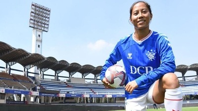 Bala Devi (Rangers FC/Twitter) Bala Devi (Rangers FC/Twitter)