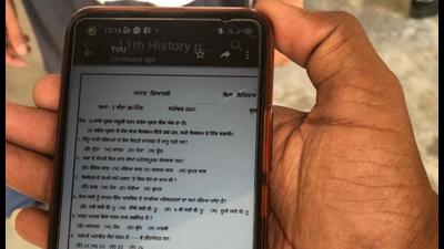 Sonepat STF chief Satish Deswal said they have arrested eight persons so far in connection with the online paper leak. These include the mastermind. Deswal said three accused are still at large and teams are conducting raids at Rohtak, Bahadurgarh, Delhi and nearby areas to nab them. Sonepat STF chief Satish Deswal said they have arrested eight persons so far in connection with the online paper leak. These include the mastermind. Deswal said three accused are still at large and teams are conducting raids at Rohtak, Bahadurgarh, Delhi and nearby areas to nab them.