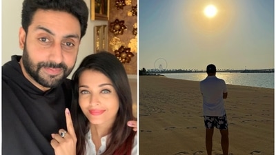 Abhishek Bachchan turned muse for Aishwarya Rai.