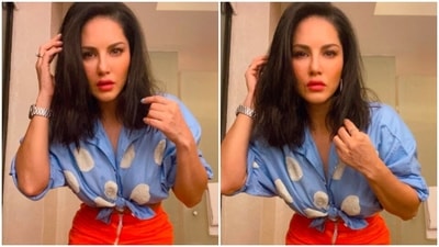 Sunny Leone was styled by Hitendra Kapopara and celebrity fashion stylist Sameer. (Instagram/@sunnyleone) Sunny Leone was styled by Hitendra Kapopara and celebrity fashion stylist Sameer. (Instagram/@sunnyleone)
