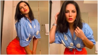 Sunny Leone raises the hotness quotient as she poses in this stylish summer outfit. (Instagram/@sunnyleone) Sunny Leone raises the hotness quotient as she poses in this stylish summer outfit. (Instagram/@sunnyleone)