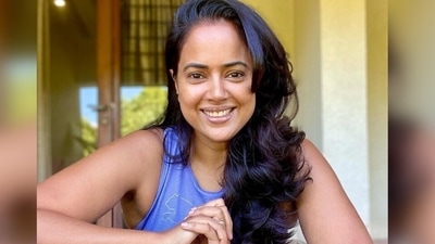 Sameera Reddy on not achieving Diwali weight loss target: Sometimes it’s good to stop and reset (Instagram/@reddysameera) Sameera Reddy on not achieving Diwali weight loss target: Sometimes it’s good to stop and reset (Instagram/@reddysameera)