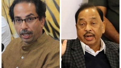 Uddhav Thackeray and Narayan Rane shared the stage together after decades.