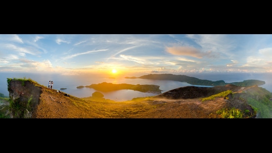 Sunrise in the Banda Islands, Indonesia. (Shutterstock)