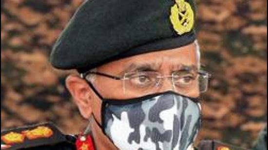 Army chief General Manoj Mukund Naravane on Saturday said renewed infiltration bids by Pakistani terrorists were being witnessed along LoC in Kashmir after a four-month lull. (PTI PHOTO.)