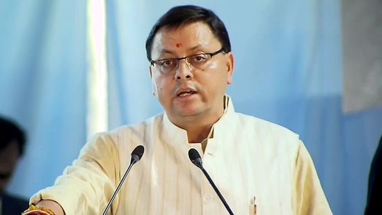 Uttarakhand Chief Minister Pushkar Singh Dhami. (File photo)(ANI) Uttarakhand Chief Minister Pushkar Singh Dhami. (File photo)(ANI)