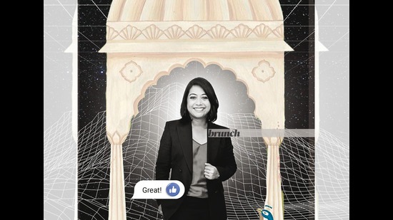Faye D’Souza is a TV journalist who started independent broadcasts on social media two years ago, and is a much respected news personality today (Parth Garg) Faye D’Souza is a TV journalist who started independent broadcasts on social media two years ago, and is a much respected news personality today (Parth Garg)