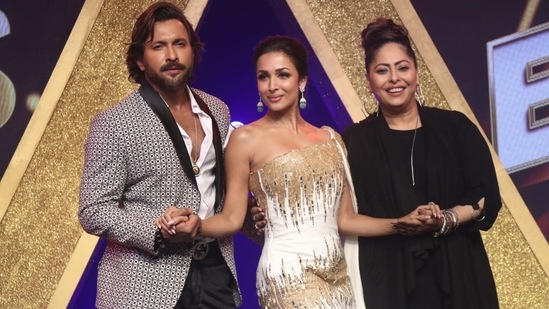 Speaking at India's Best Dancer launch, Terence Lewis said he taught Malaika Arora to be more desi as she was quite 'classy' before. (Varinder Chawla)