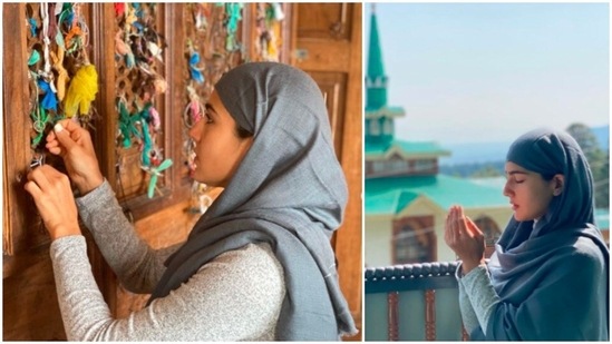 Earlier, Sara Ali Khan shared a few photos from her Kashmir stay.(Instagram/@saraalikhan95)