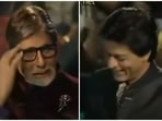 Shah Rukh Khan and Katrina Kaif were special guests on Kaun Banega Crorepati 6, hosted by Amitabh Bachchan. Shah Rukh Khan and Katrina Kaif were special guests on Kaun Banega Crorepati 6, hosted by Amitabh Bachchan.