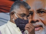 BJP national vice president Dilip Ghosh said many of its slain members had actively participated in Durga Puja celebrations in their respective areas.(PTI) BJP national vice president Dilip Ghosh said many of its slain members had actively participated in Durga Puja celebrations in their respective areas.(PTI)
