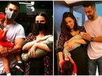 Neha Dhupia's husband Angad Bedi shared the news on Instagram by sharing a picture of Neha and captioned it, 