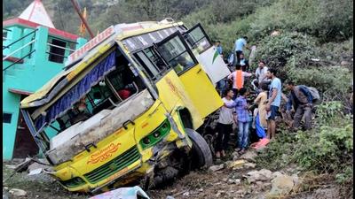 The Chamba road mishap took place near Karian. (HT Photo)