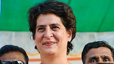 Shiv Sena MP Sanjay Raut said that Priyanka Gandhi had galvanised her party workers following her opposition of the UP government over Lakhimpur Kheri incident. (PTI Photo)