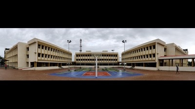 IIT-Goa continues to share the campus with a state-run engineering college in Farmagudi. (ANI) IIT-Goa continues to share the campus with a state-run engineering college in Farmagudi. (ANI)