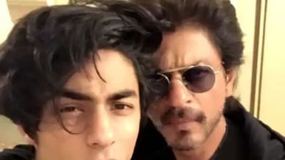 Shah Rukh Khan's son Aryan Khan and seven others were arrested after the Narcotics Control Bureau raided a Goa-bound cruise ship last week.&nbsp; (File Photo)