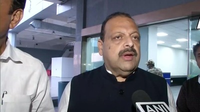 Devender Singh Rana quit the National Conference on Sunday. (ANI photo)