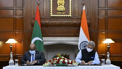 India has agreed to resume the 2018 visa exemption agreement with Maldives from October 15. India has agreed to resume the 2018 visa exemption agreement with Maldives from October 15.