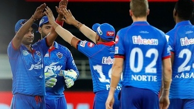 Delhi Capitals finished top of the table after the league stage of IPL 2021.&nbsp; (DC/Twitter)