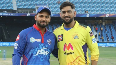 Chennai Super Kings captain MS Dhoni won the toss and opted to field vs Delhi Capitals (BCC/IPL) Chennai Super Kings captain MS Dhoni won the toss and opted to field vs Delhi Capitals (BCC/IPL)