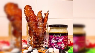 Bacon and pickle flavour chewing gum: Would you enjoy gums that taste like bacon and pickle? You can literally taste the bacon, without the fat. (Instagram/@donmarcosbbq) Bacon and pickle flavour chewing gum: Would you enjoy gums that taste like bacon and pickle? You can literally taste the bacon, without the fat. (Instagram/@donmarcosbbq)