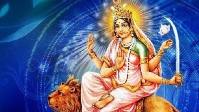 Maa Katyayani (Pinterest) Maa Katyayani (Pinterest)