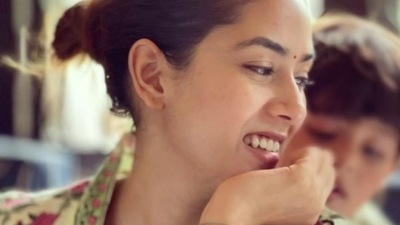 Mira Rajput shared this picture of herself and Zain on Instagram. Mira Rajput shared this picture of herself and Zain on Instagram.