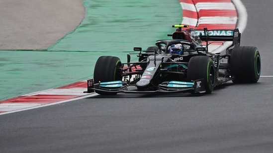 Mercedes' Finnish driver Valtteri Bottas drives during the Formula One Grand Prix of Turkey Mercedes' Finnish driver Valtteri Bottas drives during the Formula One Grand Prix of Turkey