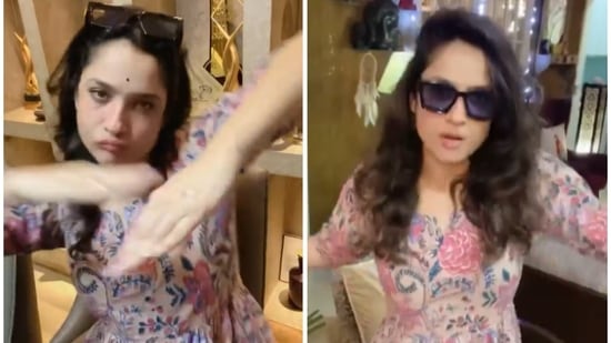 Ankita Lokhande shared a new Instagram Reels video.