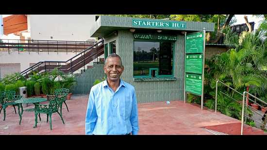 At the Air Force Sports Complex , Bansi is synonymous to the game of golf At the Air Force Sports Complex , Bansi is synonymous to the game of golf