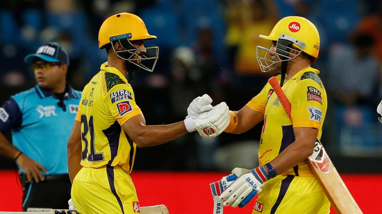 Then, Uthappa (63) and Gaikwad (70) stitched a match-winning 110-run partnership(BCCI/IPL)