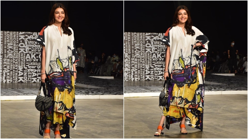 Kajal Aggarwal at Lakme Fashion Week. (HT Photo/Varinder Chawla) Kajal Aggarwal at Lakme Fashion Week. (HT Photo/Varinder Chawla)