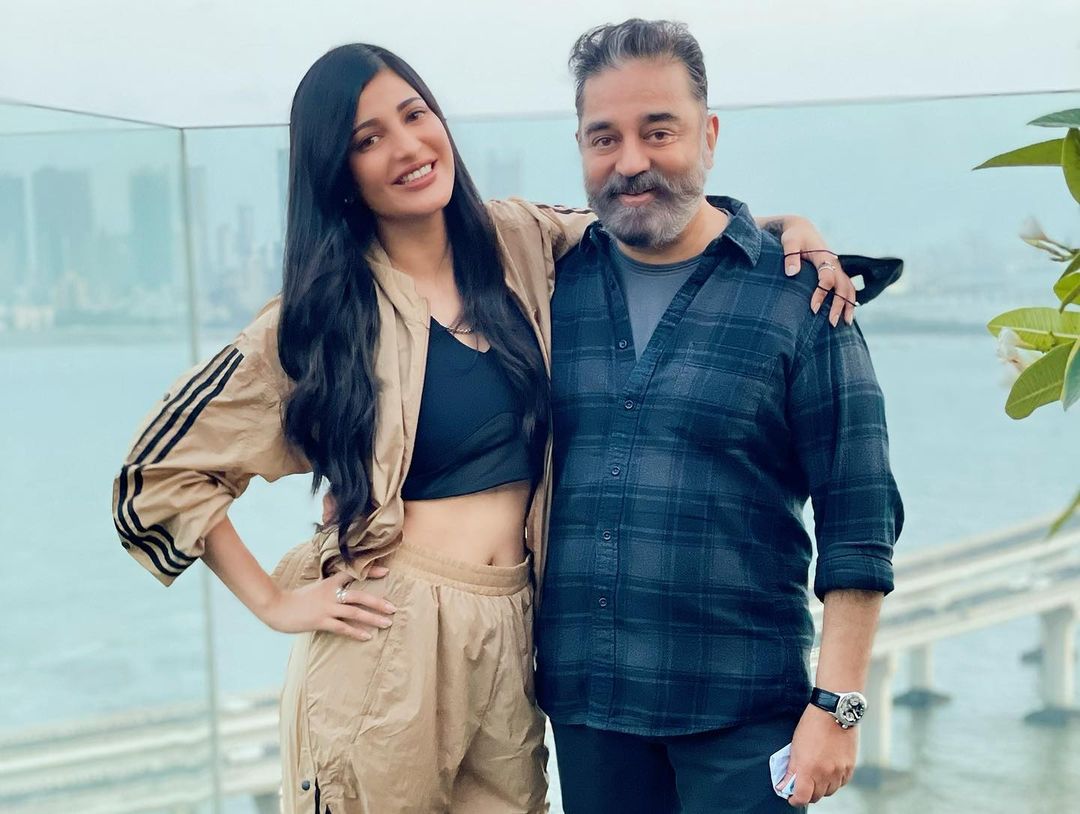 Shruti Haasan is the daughter of Kamal Haasan and Sarika. Shruti Haasan is the daughter of Kamal Haasan and Sarika.