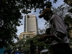 The gains on Nifty were led by Jaguar Land Rover (JLR) parent Tata Motors soared as much as 8.5%.