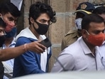 Aryan Khan has been arrested by the NCB in connection with the alleged seizure of banned drugs from a cruise ship, (PTI Photo) Aryan Khan has been arrested by the NCB in connection with the alleged seizure of banned drugs from a cruise ship, (PTI Photo)