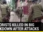 TERRORISTS KILLED IN BIG CRACKDOWN AFTER ATTACKS TERRORISTS KILLED IN BIG CRACKDOWN AFTER ATTACKS