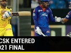 IPL 2021: Dhoni's cameo seals finals berth for CSK with win over DC IPL 2021: Dhoni's cameo seals finals berth for CSK with win over DC